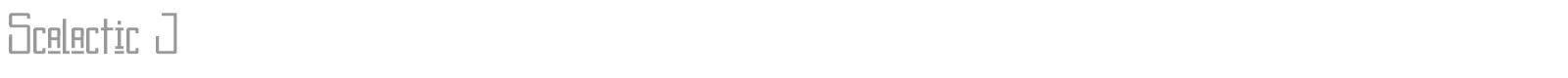 Scalactic font preview